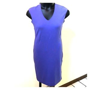 Express purple knit dress.